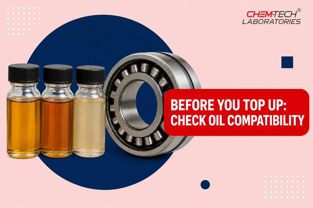 Technical illustration for Before You Top Up: How to Check Turbine Oil Compatibility